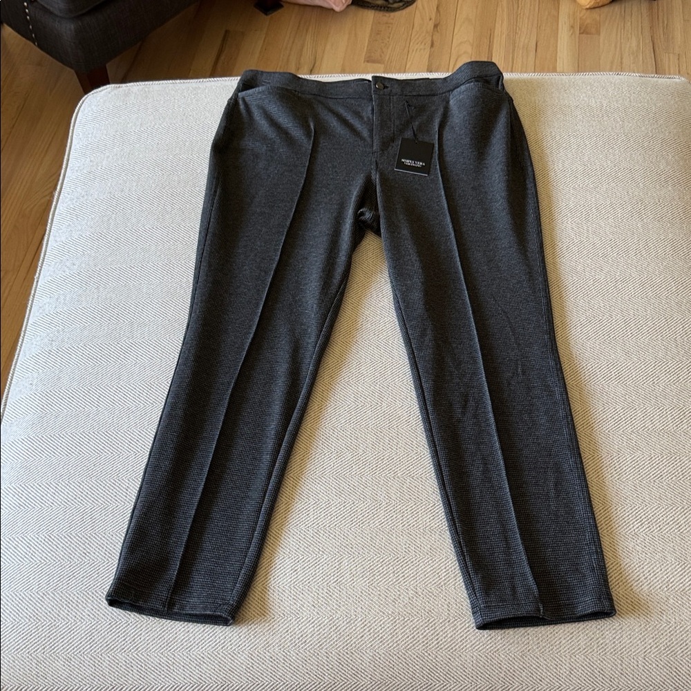 Simply Vera Vera Wang Women's Charcoal Pants